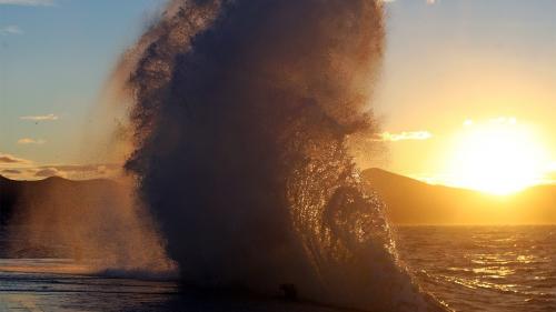 Закат в Задаре