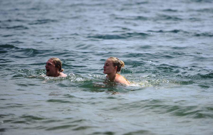 Купание в Шибенике