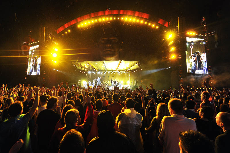 Концерт Робби Уильямса в Загребе