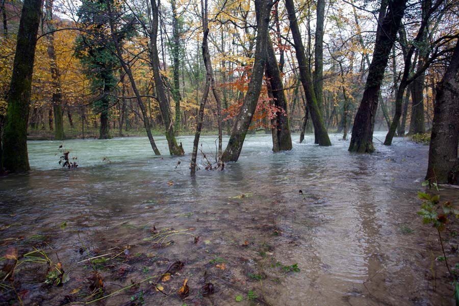 Река Речина в Хорватии