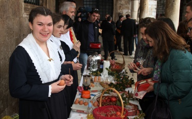 Католическая Пасха в хорватском Дубровнике