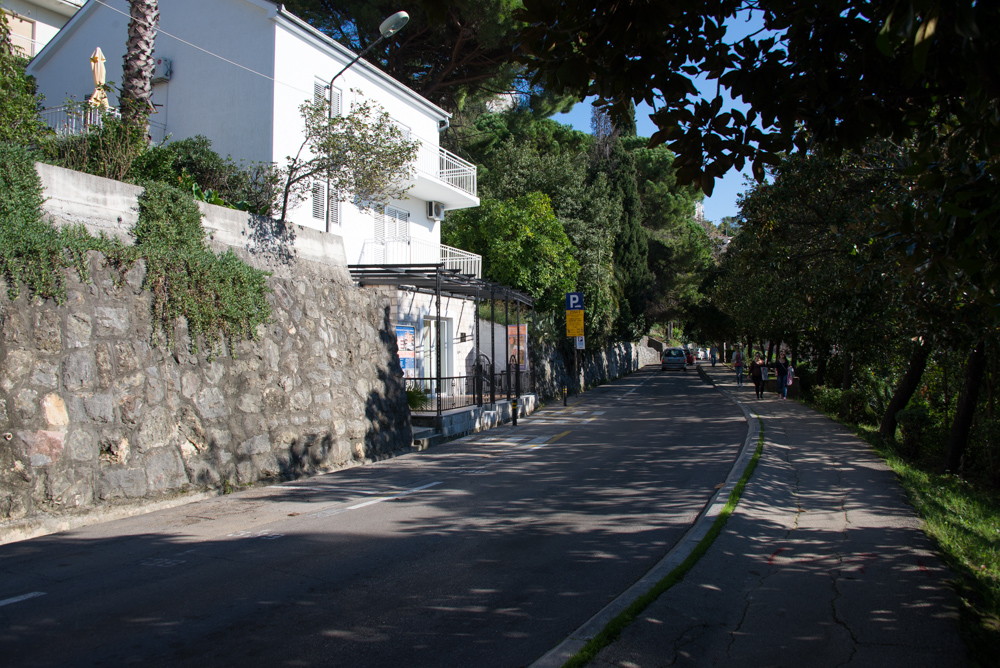 Негошева улица в Херцег-Нови