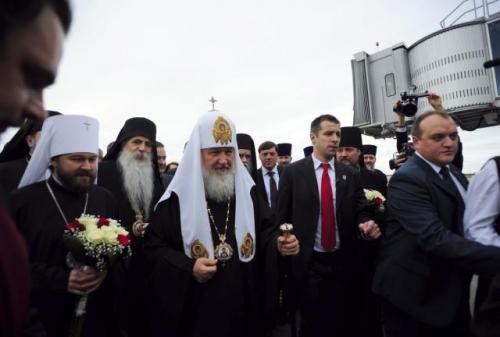 Патриарх Кирилл в Белграде