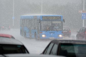 Сентябрьский град в Загребе