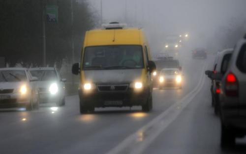 Туманный день в Нови-Саде