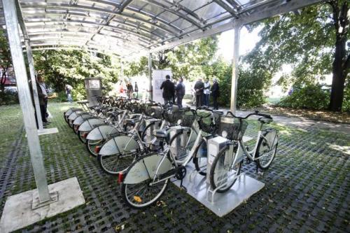 Велосипедная станция в Нови-Саде