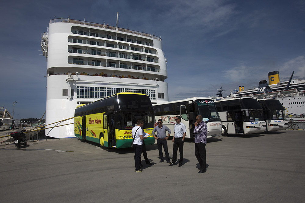 Круизные лайнеры в Сплите