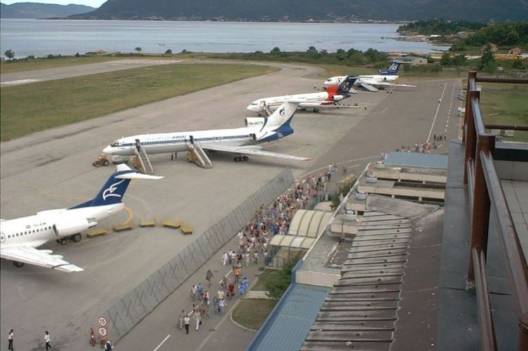 Аэропорт в Тивате. Фото: Montenegroairports.com