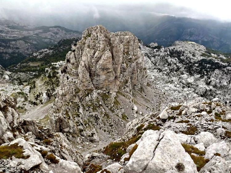 Горы Маганик в центральной Черногории