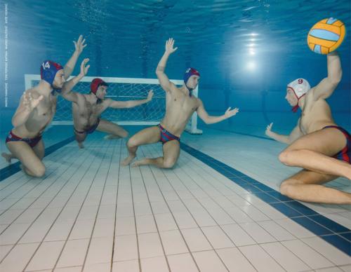 Новогодний календарь ватерполистов из Дубровника