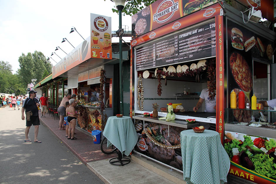 Белградский пляж "Ада-Циганлия" в июне 2016 г.  