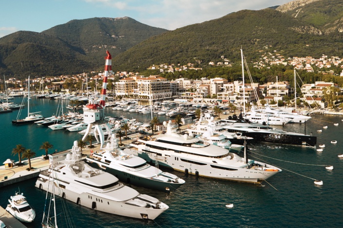 Черногорская марина - лучшая в мире Марина Porto Montenegro в Тивате. Фото: Porto Montenegro