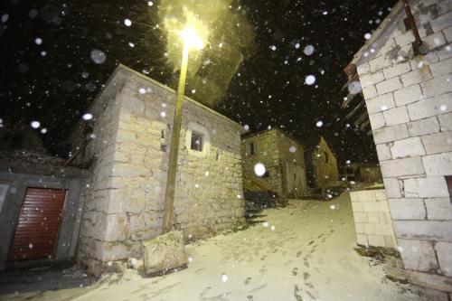 Снегопад в окрестностях Сплита