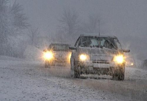 Снегопад в Нови-Саде