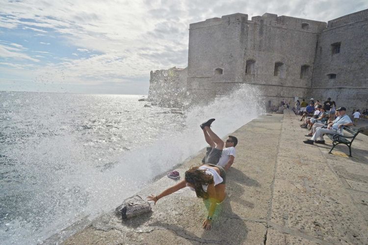 Набережная Дубровника в сентябре 2016 года