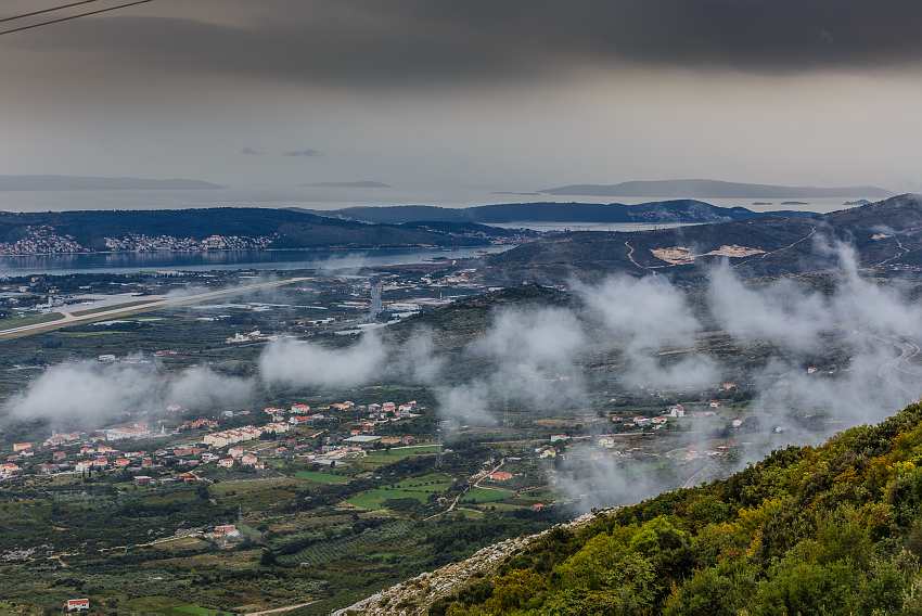 Панорама Сплита в октябре