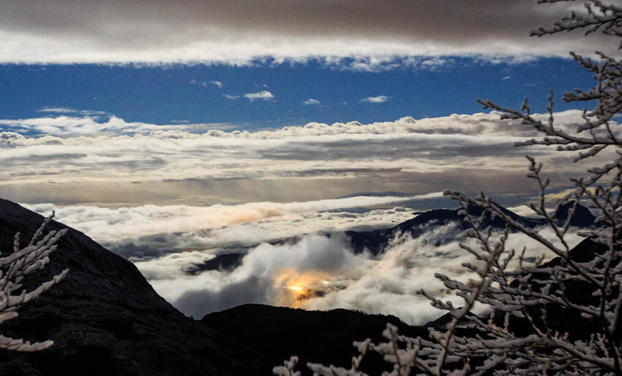 Снежная идиллия в горах Биоково