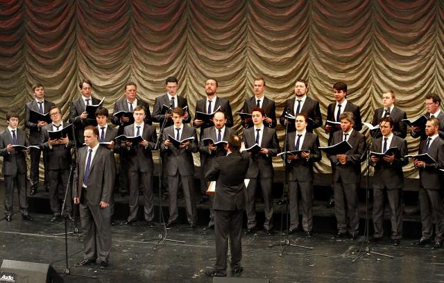 Выступление хорa Сретенского монастыря