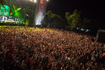 Первый день фестиваля EXIT в сербском Нови-Саде