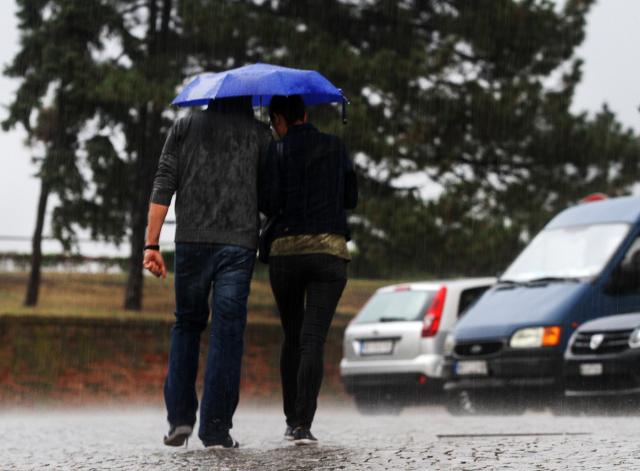 Ливень в Нови-Саде