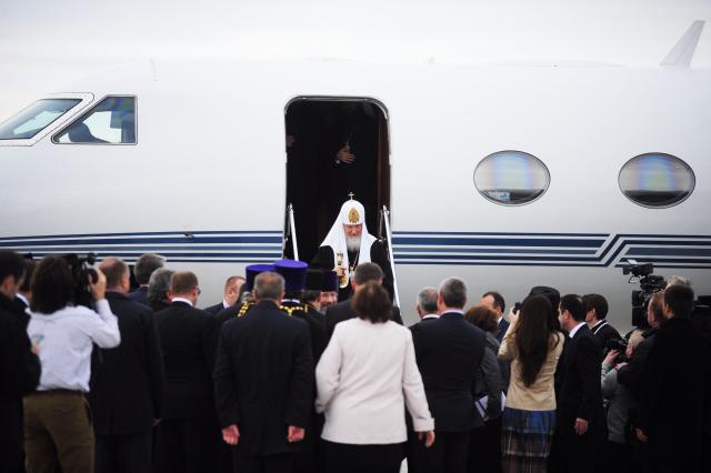 Патриарх Кирилл в Белграде