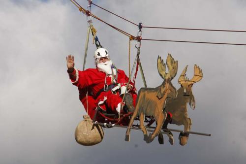 Дед Мороз в детском саду города Макарска