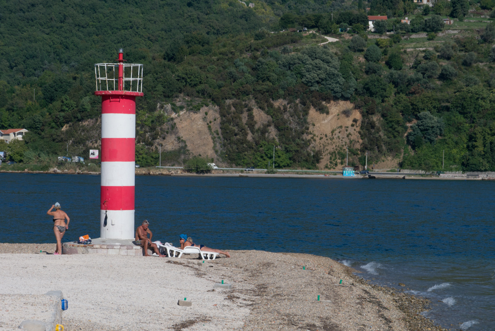Пляжи в Каменари в Черногории 