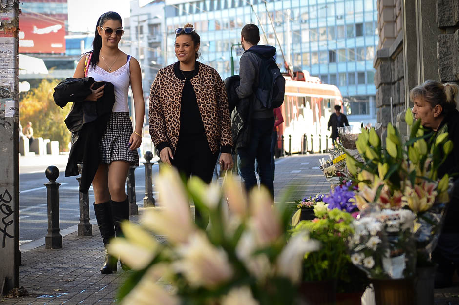 Теплый ноябрь 2015 года в Белграде