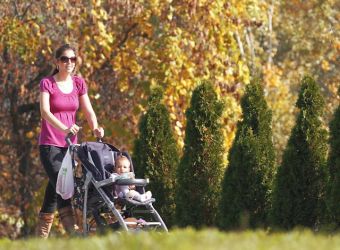 Солнечный октябрьский день в сербском Нови-Саде