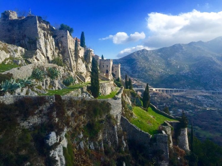 Крепость Клис в Хорватии 