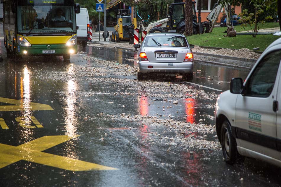 Наводнение в Пуле