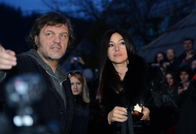 Моника Беллуччи на кинофестивале "Кустендорф" в сербском Дрвенграде