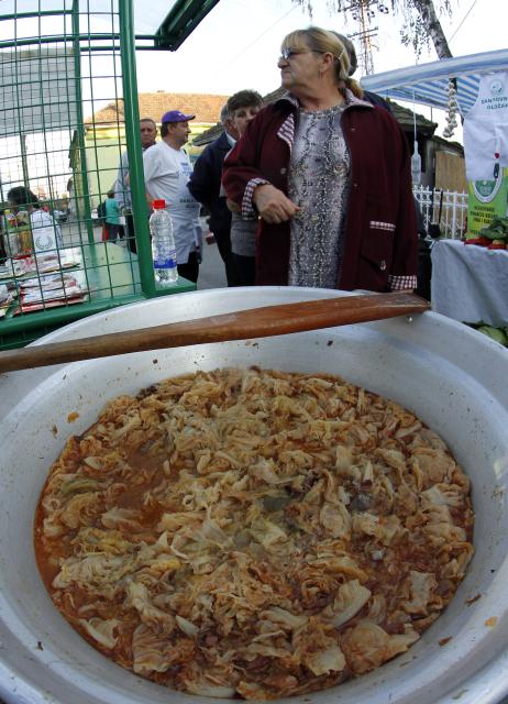 Праздник капусты в сербском Футоге