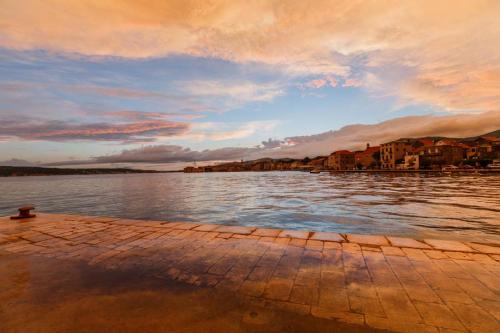 Непогода в хорватском городе Каштела