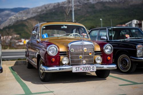 Выставка раритетных автомобилей в Сплите