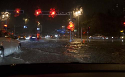 Ливень в Сплите