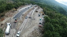 Реконструкция магистрали в поселке Марковичи. Фото: Cdm.me