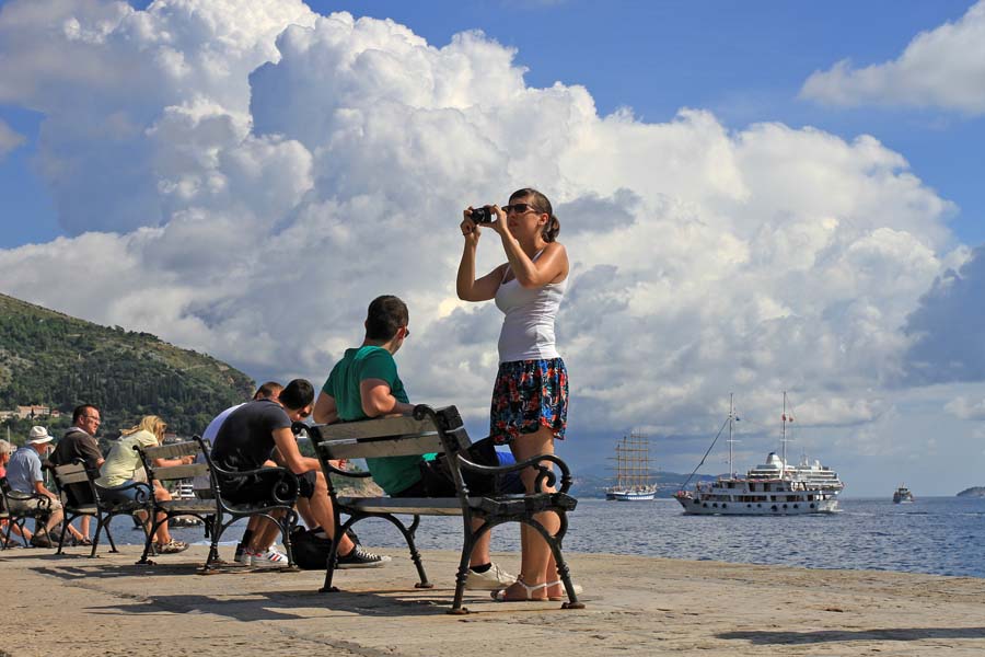 Солнечный день в Дубровнике