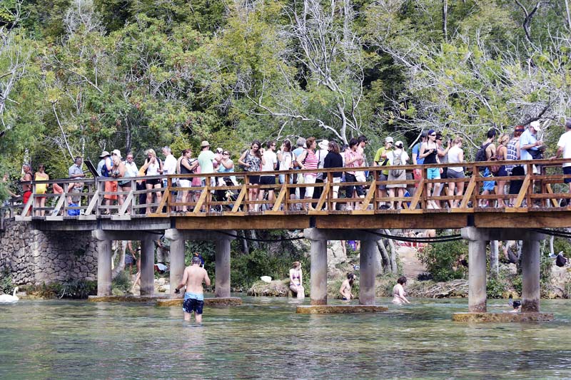 Водопад Скрадинский бук в Хорватии