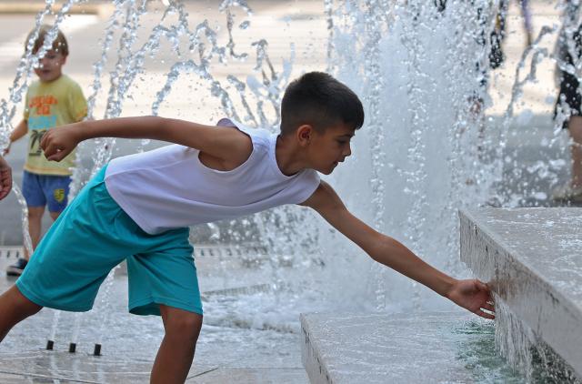 Жара в Нови-Саде