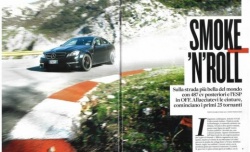 Журнал Top Gear протестировал Mercedes C 63 AMG в Черногории