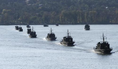 Речная флотилия Сербии на Дунае