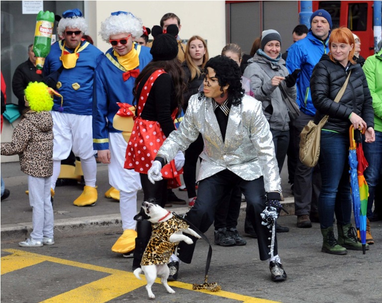 Международный карнавал в Риеке в феврале 2016 г.