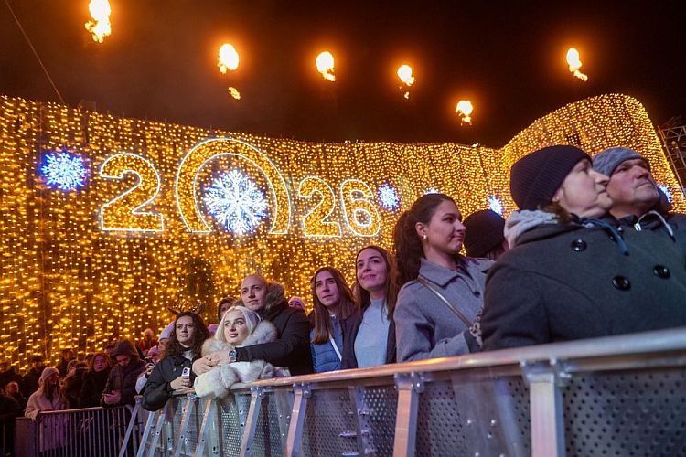 Встреча нового 2026 года в Будве