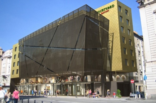Проект отеля Courtyard by Marriott Belgrade City Center Hotel в Сербии, на улице Васина в Белграде. Фото: Večernje novosti
