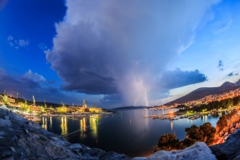 Гроза в Трогире