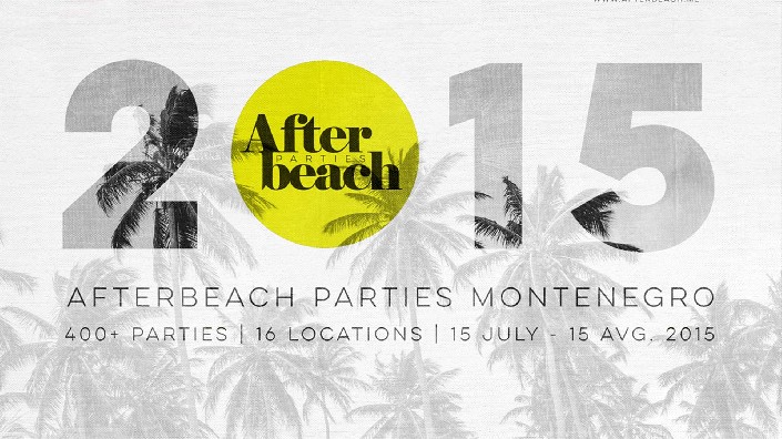 В Черногории в течение месяца пройдет 400 пляжных вечеринок After Beach Parties Плакат фестиваля After Beach Parties. Фото: Event.its.me