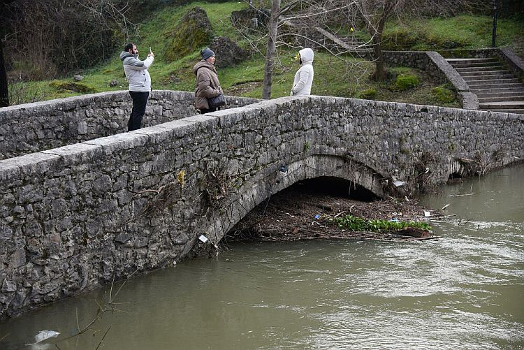 Последствия наводнения в Подгорице 