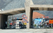 Пограничный пункт Божай в Черногории. Фото: Vijesti.me, Luka Zeković