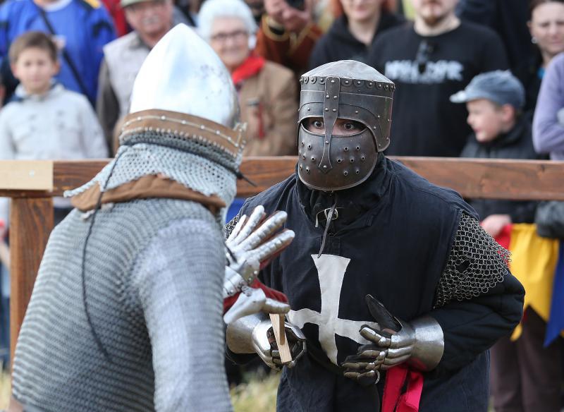 Международный рыцарский турнир в местечке Святая Елена в Хорватии